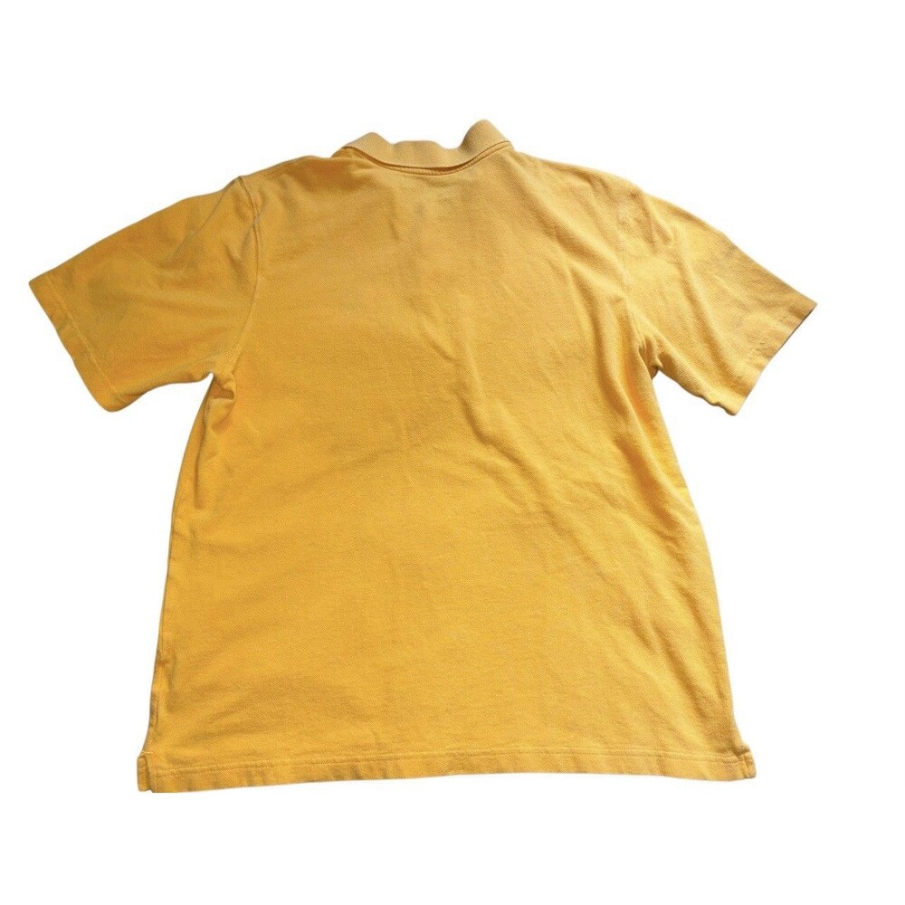 NFL Men’s Steelers Yellow Polo Shirt W/ Logo Size Medium - Picture 5 of 6